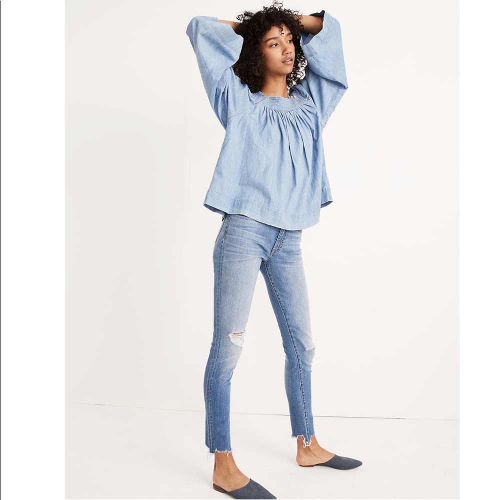 Madewell 9 inch high rise skinny